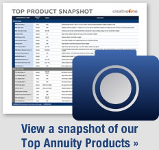 View a snapshot of our Top Annuity Products