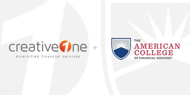 CreativeOne + The American College of Financial Services