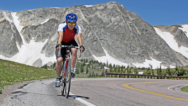 A rider in the Tour de Wyoming. (Photo: AP)