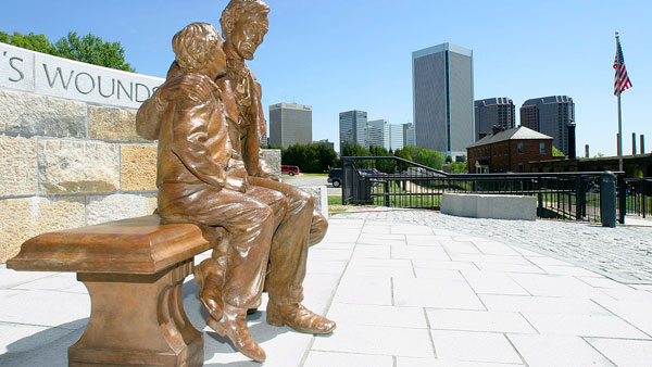 Battlefield Park and Richmond Skyline. (Photo: AP)