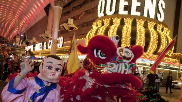 Fremont Street in Las Vegas. (Photo: AP)