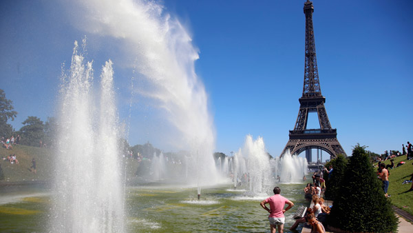 Eiffel Tower in Paris. (Photo: AP)
